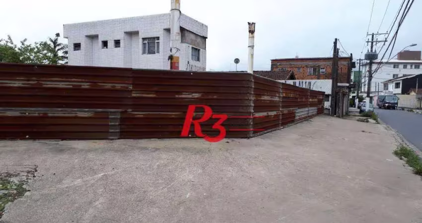 Terreno à venda, 600 m² por r$ 800.000,00 - vila margarida - são vicente/sp