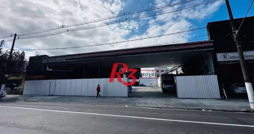Terreno à venda, 1845 m² por r$ 5.535.000,00 - paquetá - santos/sp