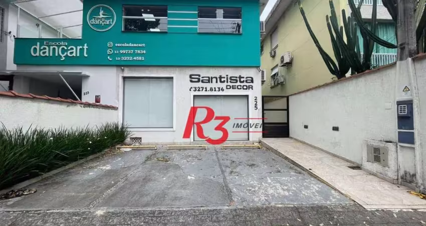 Casa para alugar, 131 m² por r$ 9.500,00/mês - boqueirão - santos/sp