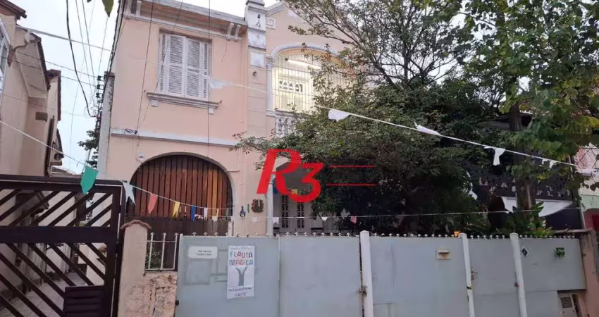 Casa com 4 dormitórios para alugar, 239 m² por r$ 15.000,00/mês - boqueirão - santos/sp