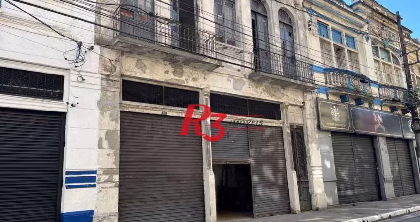 Barracão / Galpão / Depósito à venda na Rua General Câmara, 87, Centro, Santos