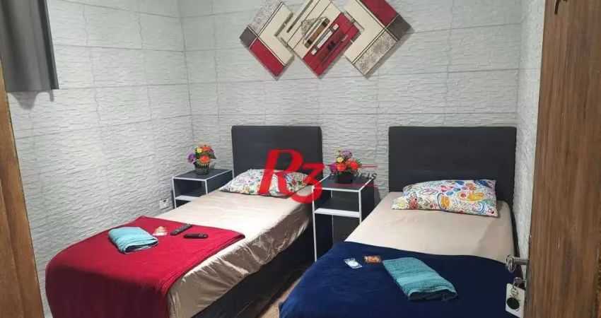 Pousada com 12 dormitórios à venda, 600 m² por r$ 3.200.000,00 - solemar - praia grande/sp