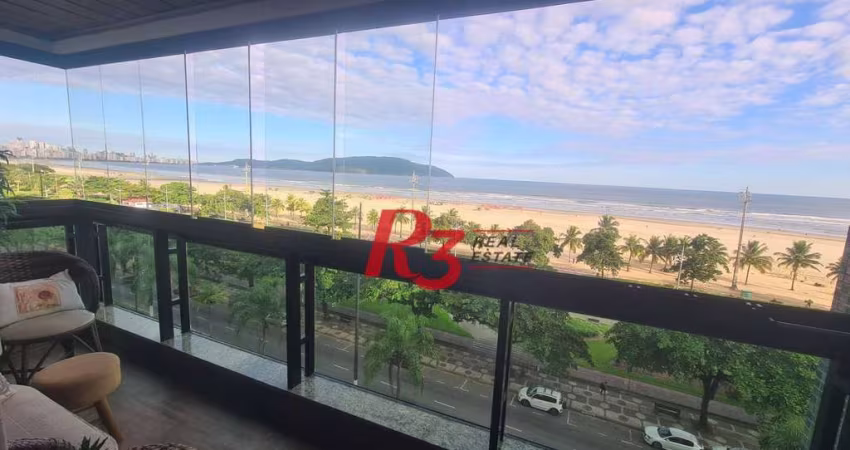 Apartamento com 2 dormitórios à venda, 120 m² por R$ 2.250.000,00 - José Menino - Santos/SP