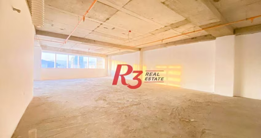 Sala para alugar, 139 m² por R$ 11.168,13/mês - Gonzaga - Santos/SP