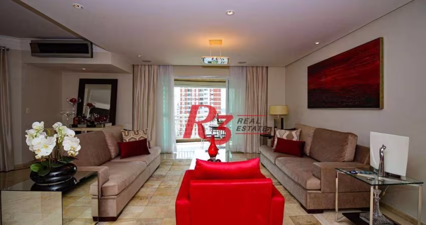 Apartamento à venda, 199 m² por R$ 2.800.000,00 - Ponta da Praia - Santos/SP