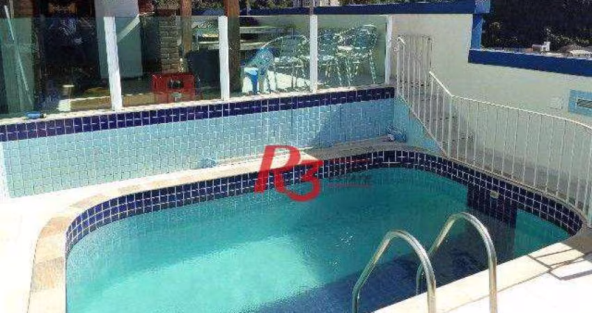 Cobertura com 3 dormitórios à venda, 220 m²  - Vila Belmiro - Santos/SP
