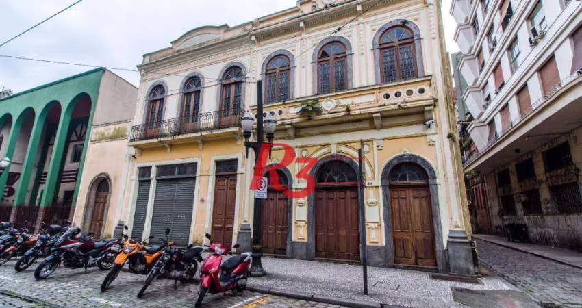 Prédio para alugar, 3000 m²  - Centro - Santos/SP