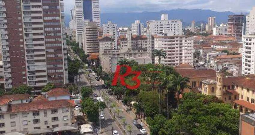 Apartamento à venda, 80 m² por R$ 460.000,00 - Boqueirão - Santos/SP