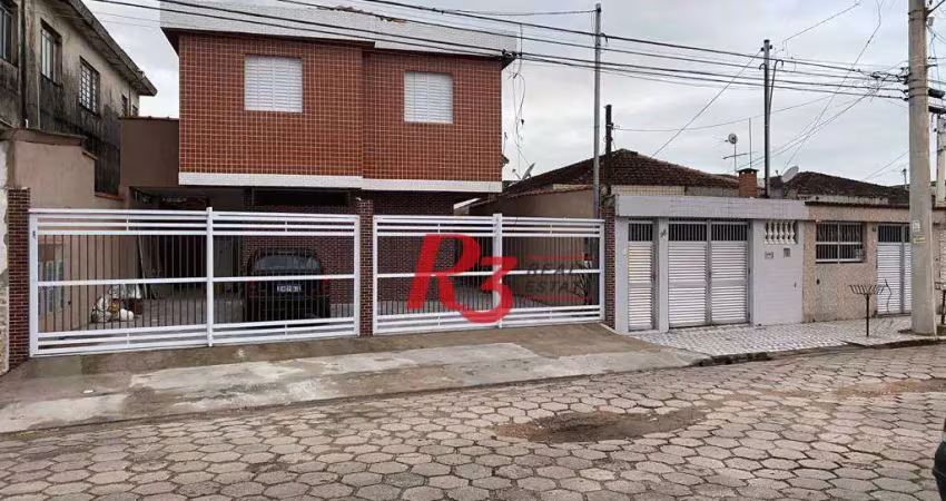 Sobrado com 2 dormitórios à venda, 60 m² por r$ 272.000,00 - parque são vicente - são vicente/sp