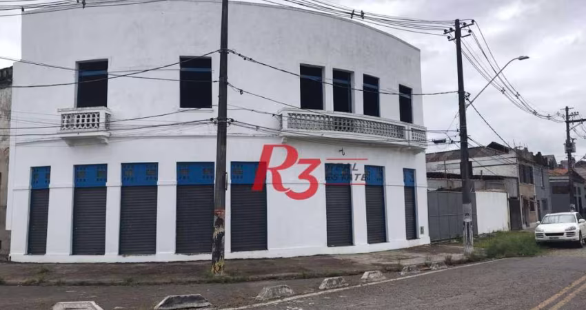 Galpão, 180 m² - venda por R$ 750.000,00 ou aluguel por R$ 4.648,00/mês - Vila Matias - Santos/SP