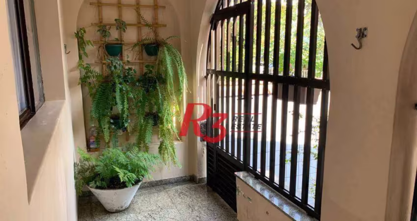 Locação ou venda sobrado com 3 dormitórios à venda no boqueirão - santos/sp