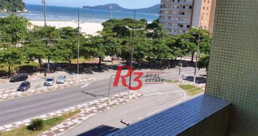 Apartamento com 2 dormitórios para alugar, 111 m² por R$ 4.500,00/mês - José Menino - Santos/SP
