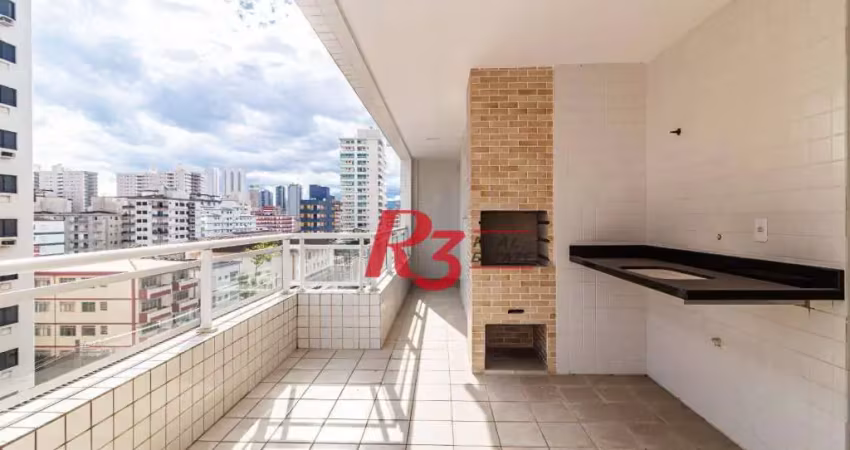 Apartamento com 3 dormitórios à venda, 139 m² por r$ 939.645,00 - canto do forte - praia grande/sp
