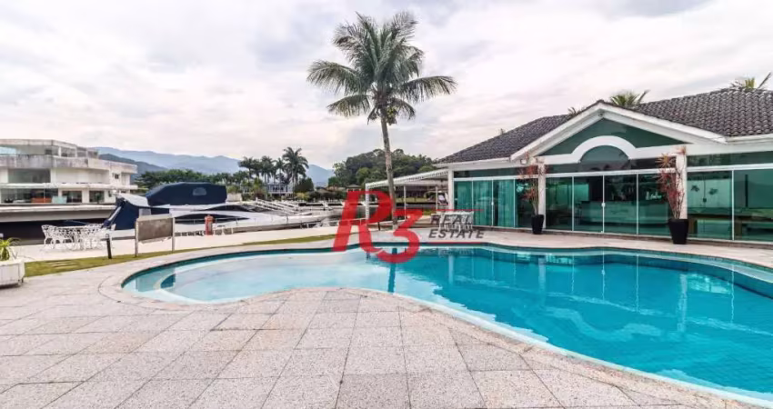 Casa com 5 dormitórios à venda, 900 m² por r$ 13.400.000,00 - santo amaro - guarujá/sp