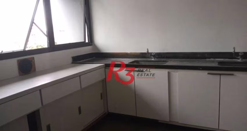 Sala, 92 m² - venda por R$ 500.000,00 ou aluguel por R$ 4.500,00/mês - Encruzilhada - Santos/SP