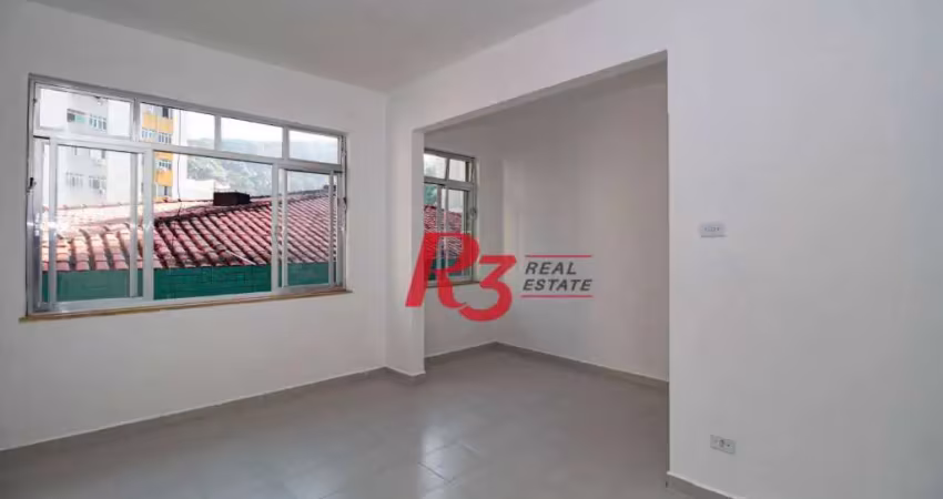 Apartamento com 1 dormitório à venda, 76 m² por R$ 272.000,00 - José Menino - Santos/SP