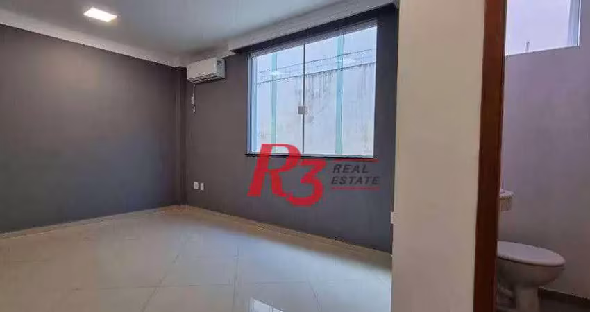 Sobrado com 3 dormitórios à venda, 110 m² por R$ 650.000,00 - José Menino - Santos/SP
