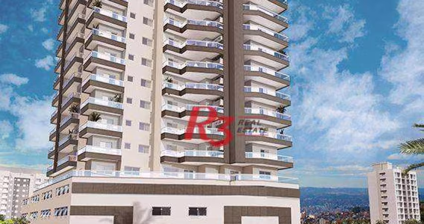 Apartamento com 2 dormitórios à venda, 74 m² por R$ 552.767,00 - Jardim Real - Praia Grande/SP