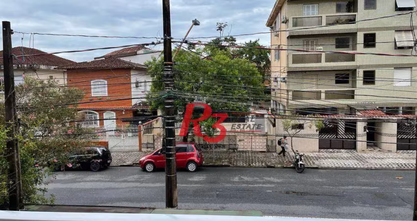 Casa com 3 dormitórios à venda, 127 m² - Vila Belmiro - Santos/SP