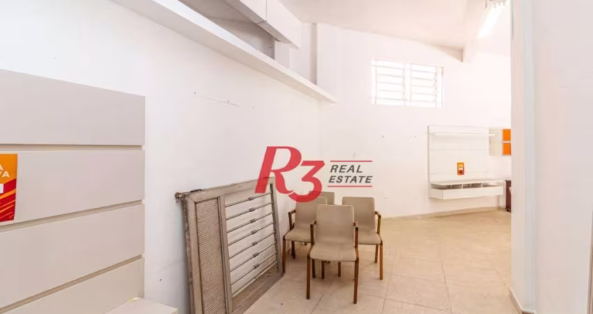 Prédio para alugar, 217 m² por R$ 15.300,00/mês - Estuário - Santos/SP