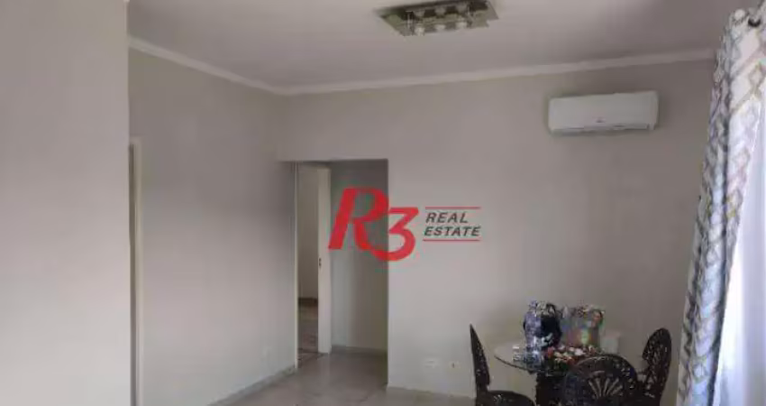 Apartamento com 2 dormitórios à venda, 92 m² - Estuário - Santos/SP