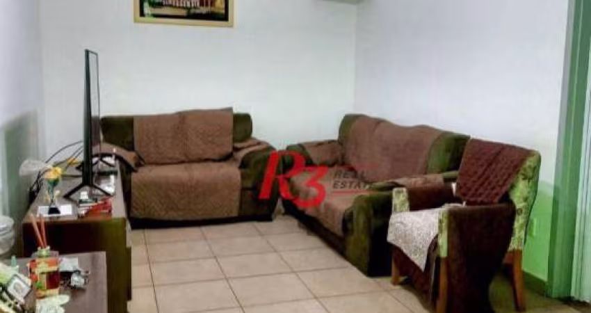 Apartamento com 2 dormitórios à venda, 75 m² por R$ 300.000,00 - Vila Matias - Santos/SP