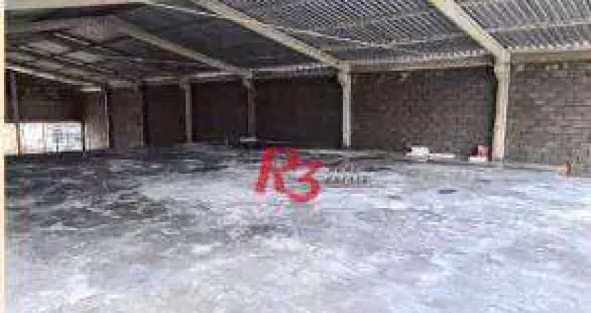 Galpão para alugar, 745 m² por r$ 21.191,92/mês - parque são vicente - são vicente/sp