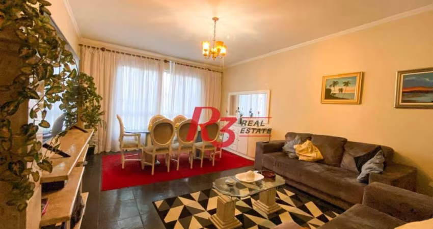 Apartamento à venda, 113 m² por R$ 620.000,00 - Ponta da Praia - Santos/SP