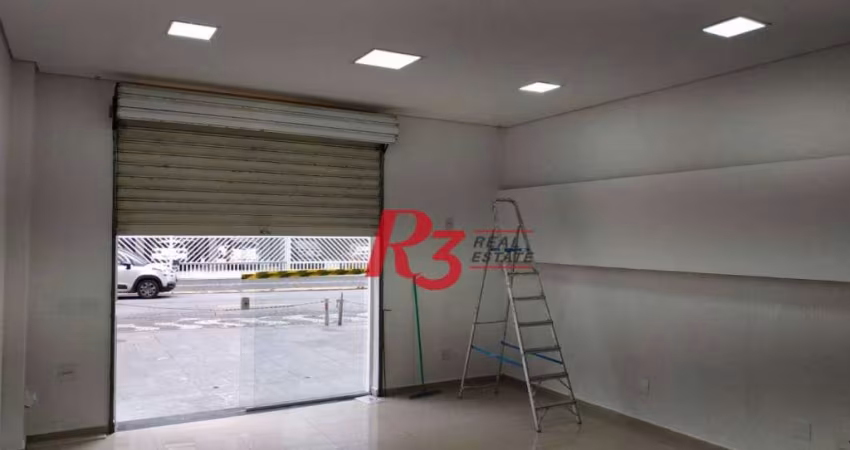 Loja à venda, 75 m² por R$ 1.490.000,00 - Boqueirão - Santos/SP