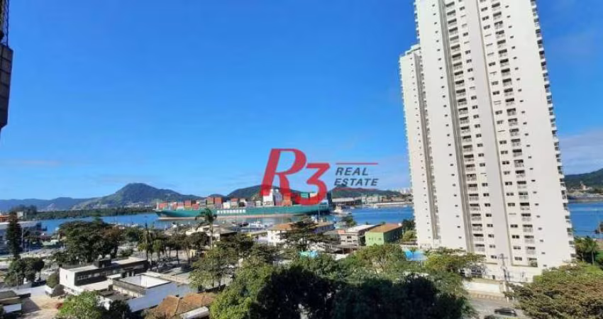 Apartamento com 2 dormitórios à venda, 123 m² por R$ 695.000,00 - Ponta da Praia - Santos/SP