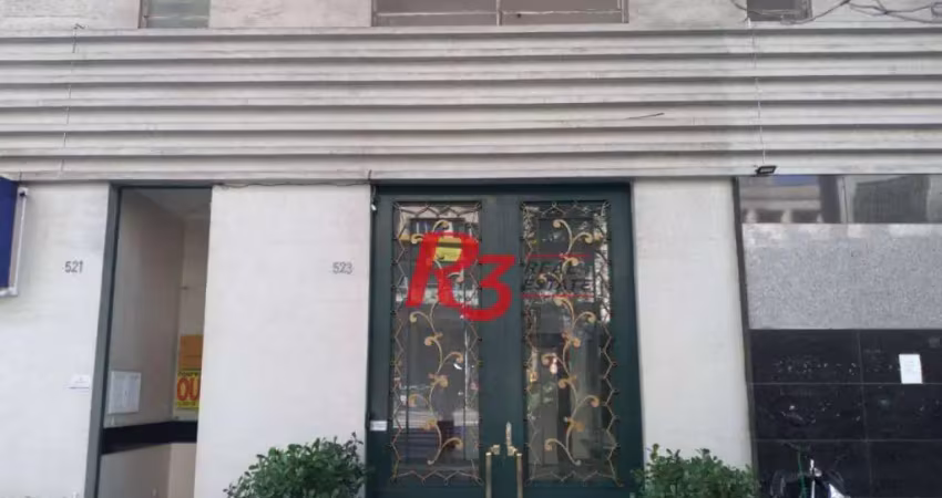 Sala para alugar, 52 m² por r$ 3.000,02/mês - gonzaga - santos/sp
