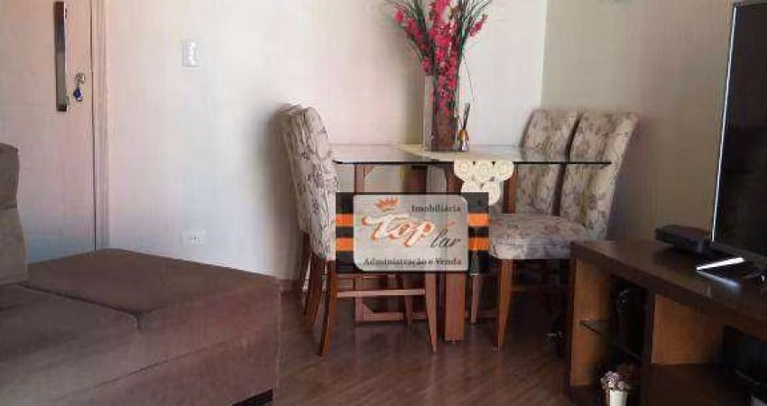 Apartamento com 2 dormitórios e 1 vaga à venda, 60 m² por R$ 290.000 - Jardim Marilu - São Paulo/SP