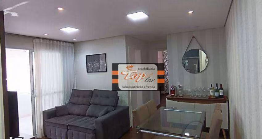 Apartamento com 2 dormitórios à venda, 55 m² por R$ 650.000,00 - Vila Mangalot - São Paulo/SP