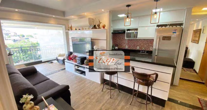 Apartamento com 3 dormitórios à venda, 64 m² por r$ 780.000,00 - vila mangalot - são paulo/sp