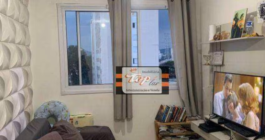 Apartamento com 2 dormitórios para alugar, 45 m² por R$ 2.200,00/mês - Jardim Íris - São Paulo/SP