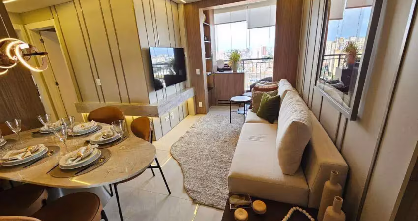 Apartamento à venda em campinas, bonfim, com 2 quartos, com 55 m²,  condomínio living vision