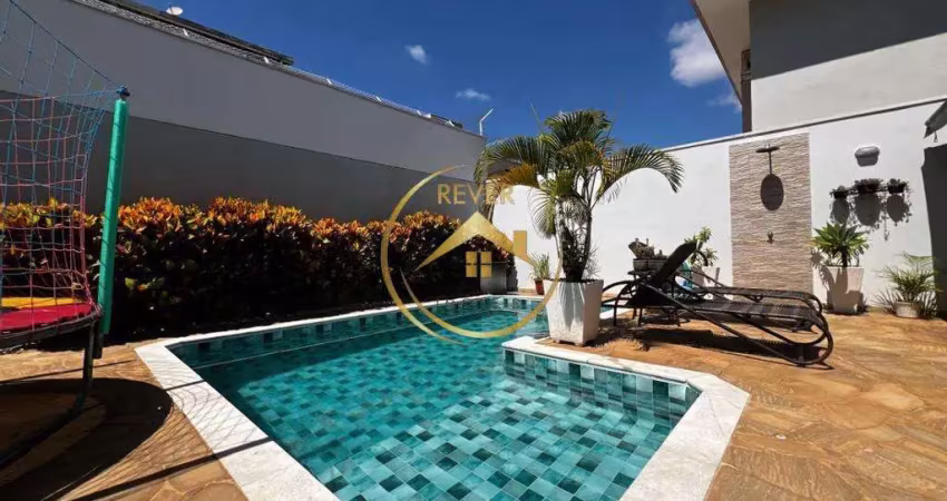 Sobrado à venda em campinas, parque rural fazenda santa cândida, com 3 suítes, com 250 m²