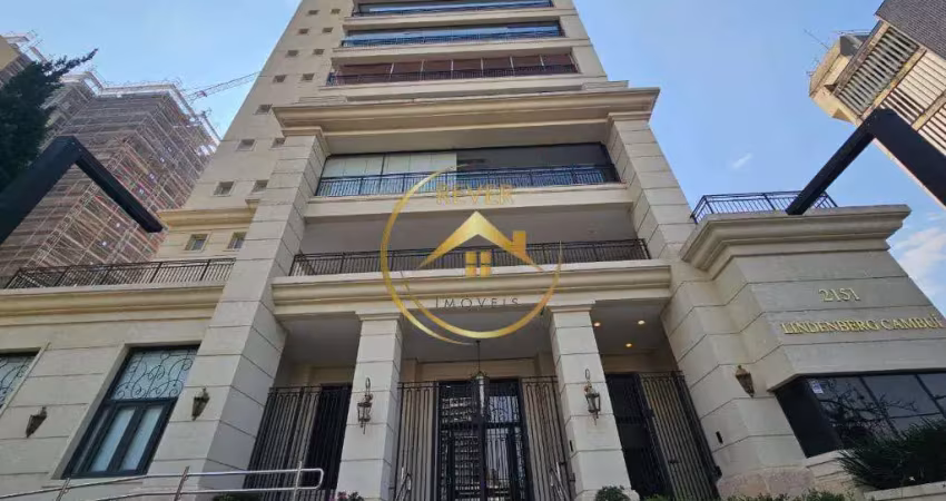 Apartamento à venda em campinas, cambuí, com 3 suítes, com 256 m², lindenberg cambuí