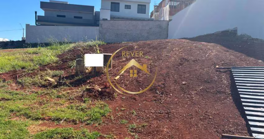 Terreno à venda em paulínia, jardim vista alegre, com 337 m², santorini residencial club