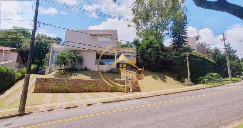 Casa à venda em campinas, jardim botânico (sousas), com 3 suítes, com 270 m²