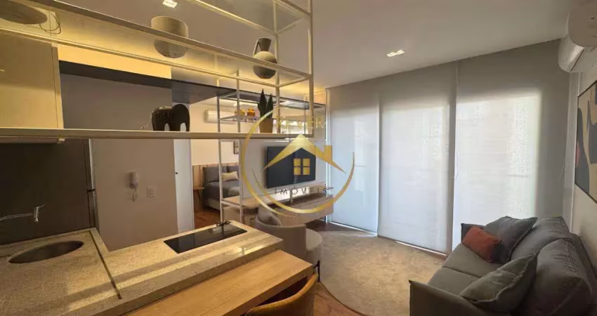 Apartamento para alugar em campinas, cambuí, com 1 suíte, com 40 m², lille cambui