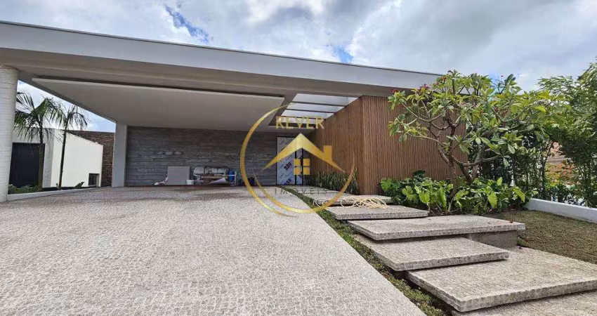 Casa à venda em campinas, jatibela, com 5 suítes, com 538 m², condominio jatibela