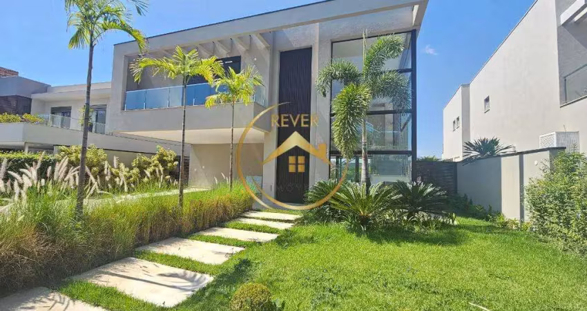 Casa à venda em campinas, alphaville dom pedro, com 4 suítes, com 480 m²