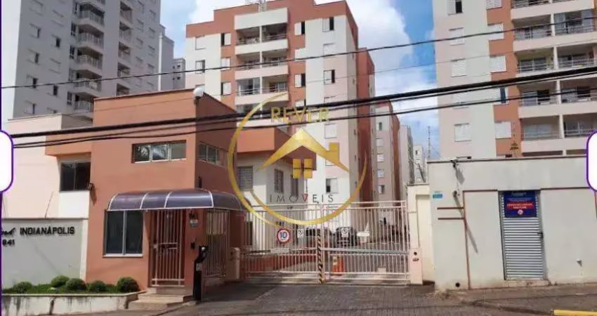 Apartamento à venda em campinas, mansões santo antônio, com 3 quartos, com 80 m², park indiánapolis