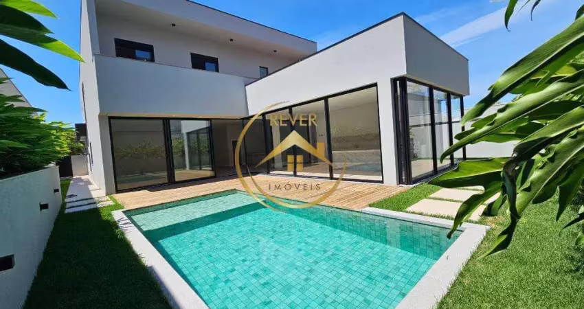 Casa à venda em campinas, loteamento mont blanc residence, com 5 suítes, com 566 m²