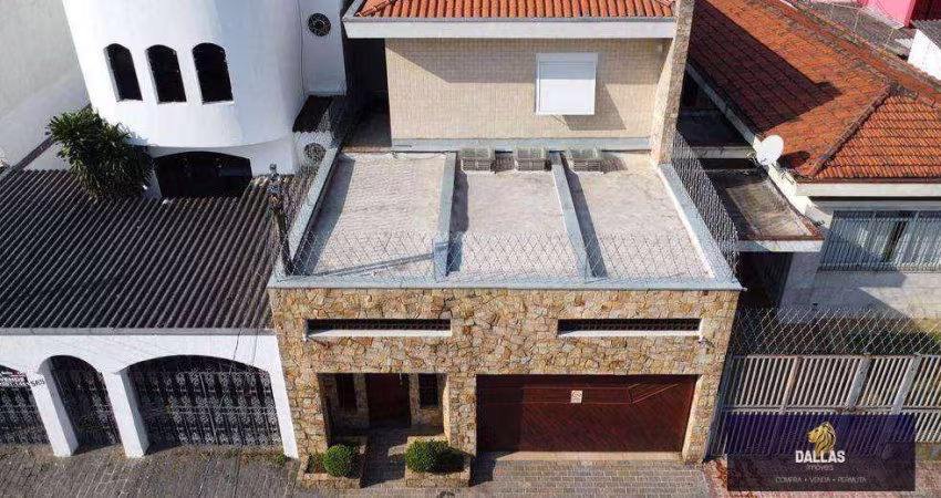 Sobrado com 4 dormitórios à venda, 300 m² por R$ 2.100.000,00 - Parque da Mooca - São Paulo/SP