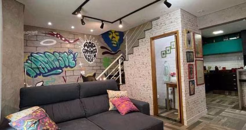 Sobrado com 3 dormitórios à venda, 112 m² por R$ 799.000 - Chácara Mafalda - São Paulo/SP