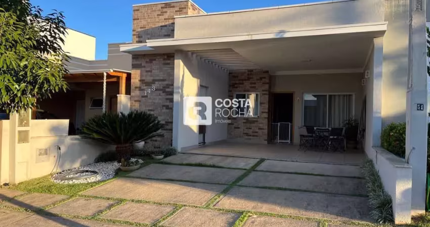 Casa com 3 quartos à venda- condomínio village moutonnée - salto/sp
