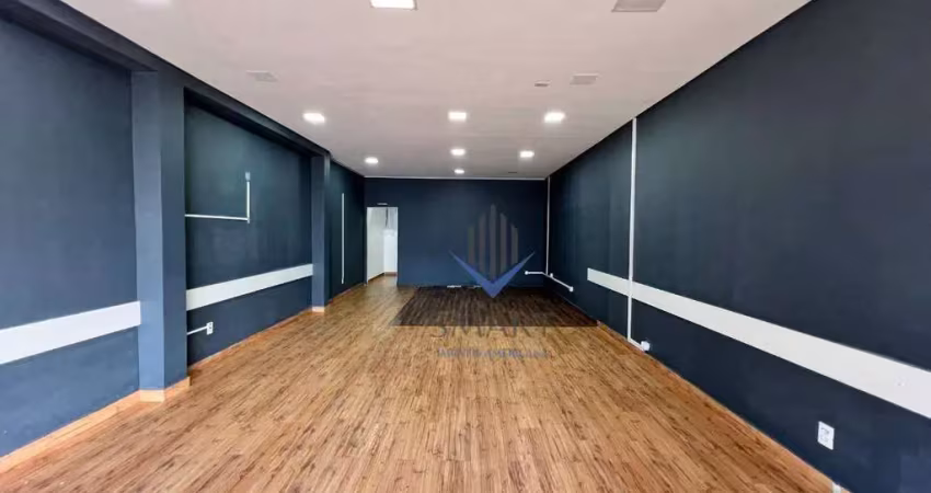 Salão para alugar, 77 m² por r$ 2.194,00/mês - centro - americana/sp