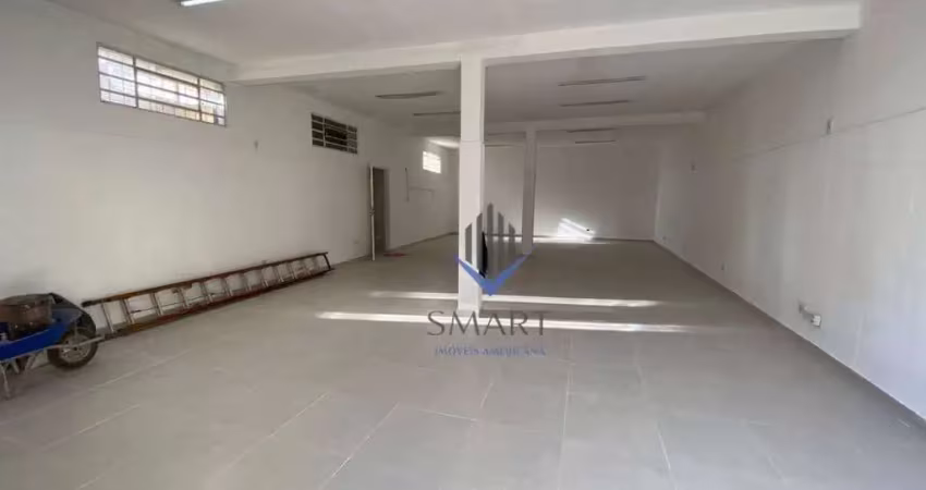 Salão para alugar, 117 m² por r$ 2.357/mês - vila santa catarina - americana/sp